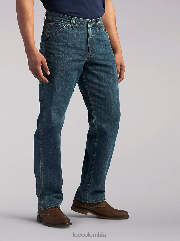 lee_hombres_vaquero_de_carpintero_piedra_autentica_ropa_z6h6f650.png Lee hombres vaquero de carpintero piedra autentica ropa Z6H6F650 - Image 1