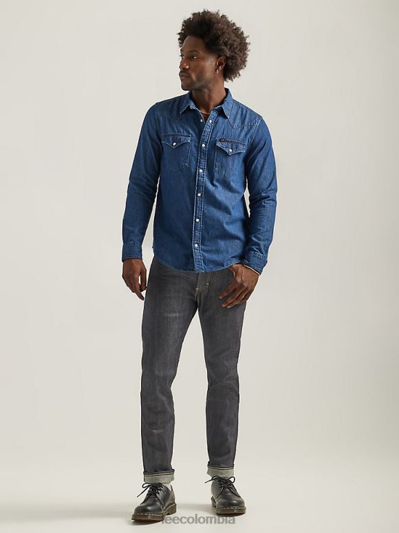 lee_hombres_vaqueros_101_jinete_seco_ropa_z6h6f617.jpg Lee hombres vaqueros 101 jinete seco ropa Z6H6F617 - Image 1