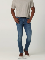 Lee hombres Vaqueros con pernera cónica y corte recto Extreme Motion azul galileo ropa Z6H6F531