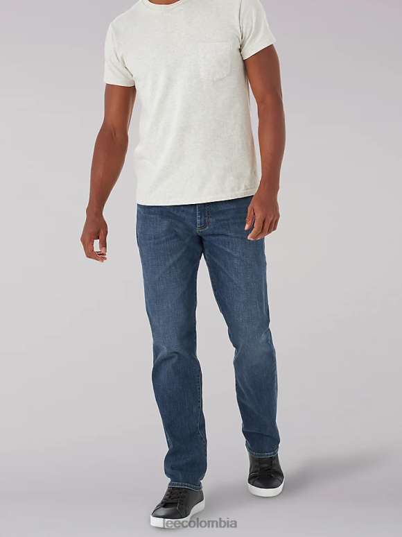 Lee hombres Vaqueros con pernera cónica y corte recto Extreme Motion tokio ropa Z6H6F529 - Image 1