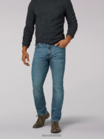 Lee hombres vaqueros cónicos de corte recto mvp de movimiento extremo Brady ropa Z6H6F607