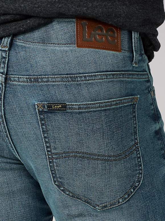 Lee hombres vaqueros cónicos de corte recto mvp de movimiento extremo Brady ropa Z6H6F607 - Image 3