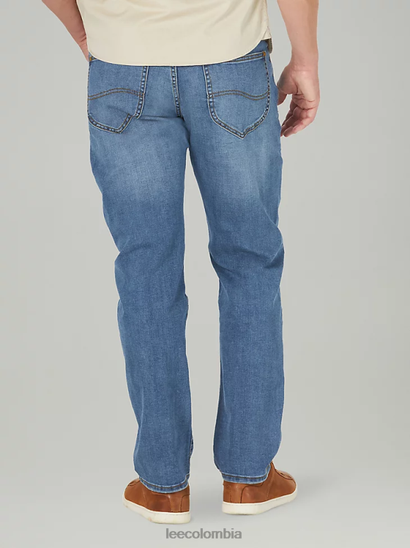 Lee hombres vaqueros de ajuste atlético mvp de movimiento extremo Pacífico ropa Z6H6F586 - Image 2