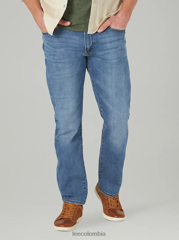 Lee hombres vaqueros de ajuste atlético mvp de movimiento extremo Pacífico ropa Z6H6F586 - Image 1