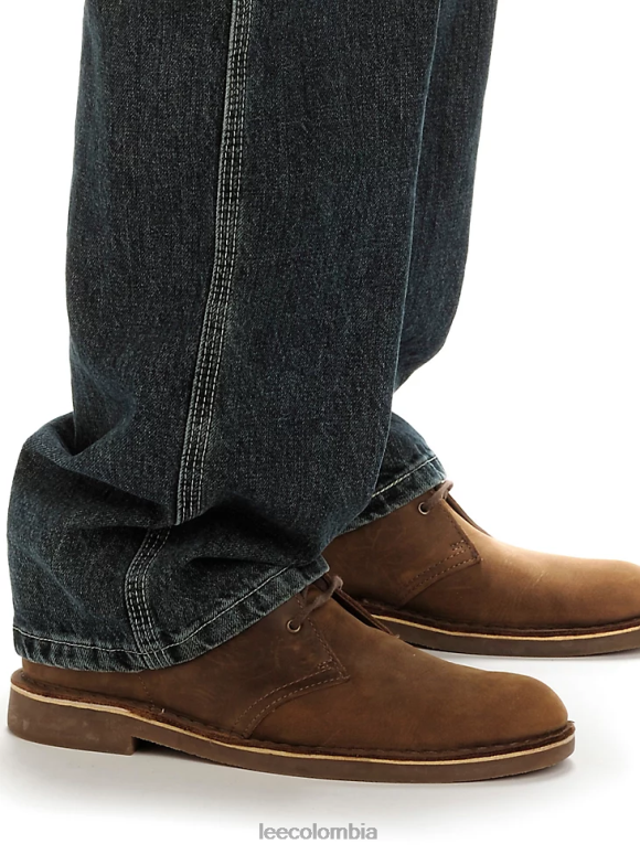 Lee hombres Vaqueros de carpintero de ajuste cómodo (grandes y altos) piedra de cuarzo ropa Z6H6F590 - Image 3