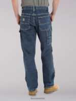 Lee hombres Vaqueros de carpintero de ajuste cómodo (grandes y altos) piedra original ropa Z6H6F589 - Image 2