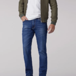 Lee hombres Vaqueros de pernera cónica y corte recto Extreme Motion (grandes y altos) maddox ropa Z6H6F509