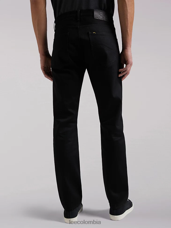 Lee hombres Vaqueros de pernera recta y corte relajado 101 z negro seco ropa Z6H6F600 - Image 2