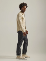 Lee hombres Vaqueros de pernera recta y corte relajado 101z seco ropa Z6H6F599 - Image 2