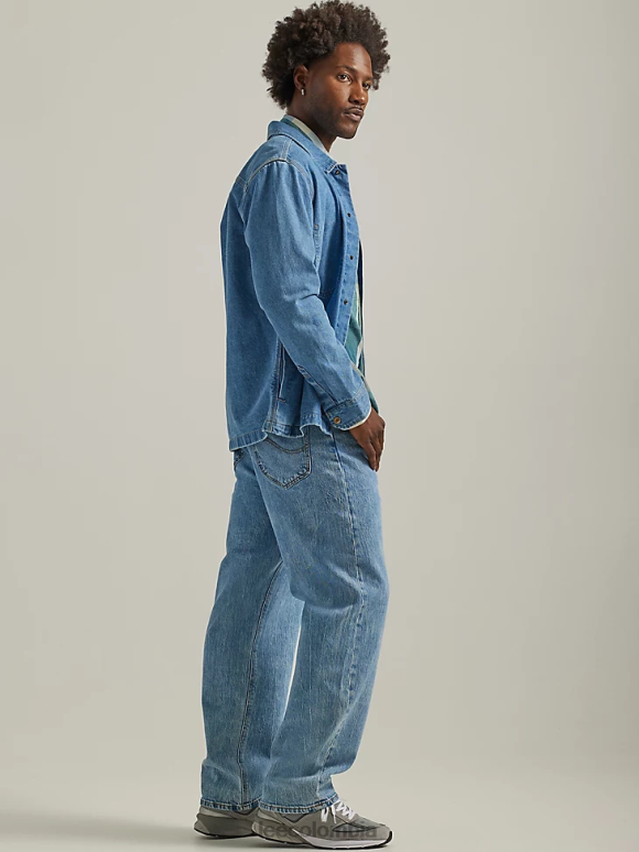 Lee hombres Vaqueros holgados Asher de la colección europea con hielo ropa Z6H6F580 - Image 3