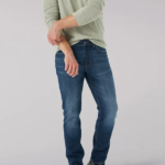 Lee hombres Vaqueros rectos ajustados elásticos en 4 direcciones Extreme Motion dolor real ropa Z6H6F632