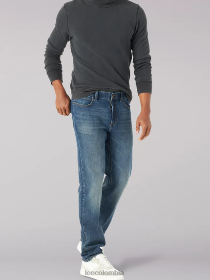 Lee hombres Vaqueros rectos ajustados elásticos en 4 direcciones Extreme Motion wallace ropa Z6H6F630