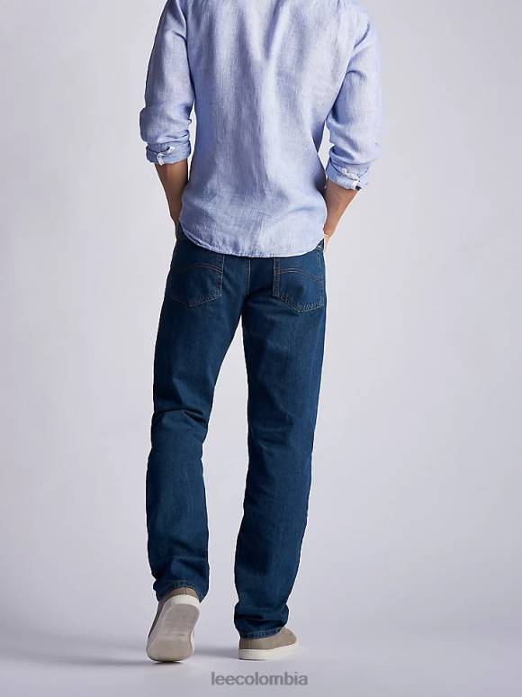 Lee hombres Vaqueros rectos de corte regular 100% algodón Orión ropa Z6H6F493 - Image 2