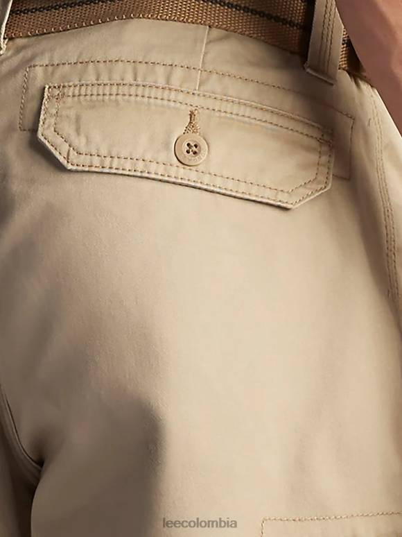 Lee hombres Wyoming cargo corto (grande y alto) fuerte ropa Z6H6F1050 - Image 3