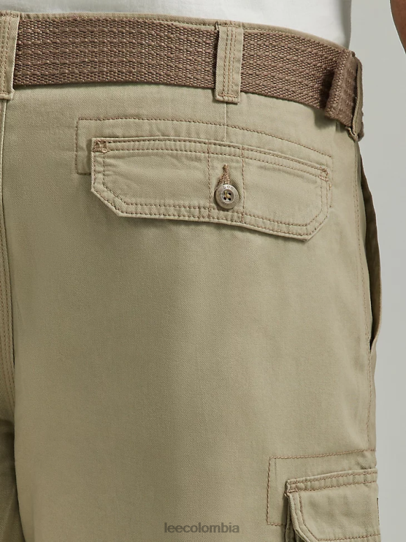 Lee hombres Wyoming cargo short (grande y alto) caqui ropa Z6H6F1045 - Image 5