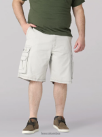 Lee hombres Wyoming cargo short (grande y alto) gris cadete ropa Z6H6F1049