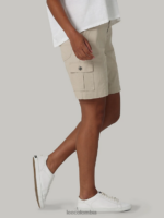 Lee mujer bermudas cargo relajadas ultra lujosas y flexibles beige pionero ropa Z6H6F253 - Image 3