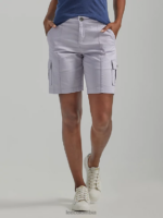 Lee mujer bermudas cargo relajadas ultra lujosas y flexibles niebla profunda ropa Z6H6F257