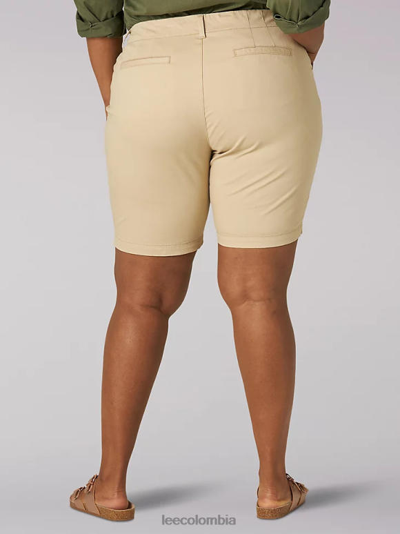 Lee mujer bermudas chinas de corte regular (plus) safari ropa Z6H6F318 - Image 2