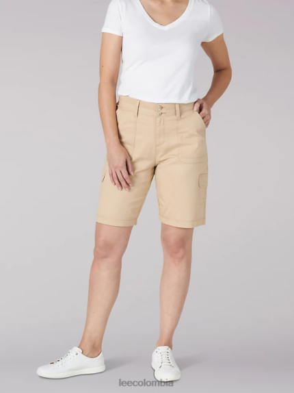 Lee mujer bermudas tipo cargo avey de corte relajado cafetería ropa Z6H6F288