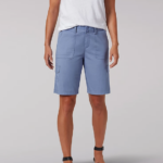 Lee mujer bermudas tipo cargo avey de corte relajado florecimiento de maíz ropa Z6H6F289
