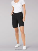 Lee mujer bermudas tipo cargo avey de corte relajado negro ropa Z6H6F290
