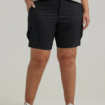 Lee mujer bermudas tipo cargo relajadas ultra lujosas y flexibles para llevar (más) negro ropa Z6H6F270