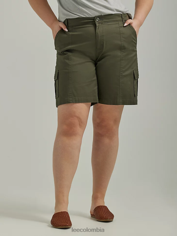lee_mujer_bermudas_tipo_cargo_relajadas_ultra_lujosas_y_flexibles_para_llevar_mas_oliva_frontera_ropa_z6h6f269.png Lee mujer bermudas tipo cargo relajadas ultra lujosas y flexibles para llevar (más) oliva frontera ropa Z6H6F269 - Image 1