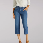 Lee mujer capri de ajuste relajado remontarse ropa Z6H6F471