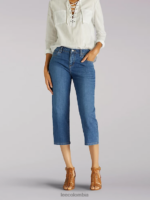 Lee mujer capri de ajuste relajado remontarse ropa Z6H6F471