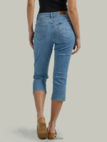 Lee mujer capri legendario de ajuste regular desvanecimiento del vapor ropa Z6H6F439 - Image 2
