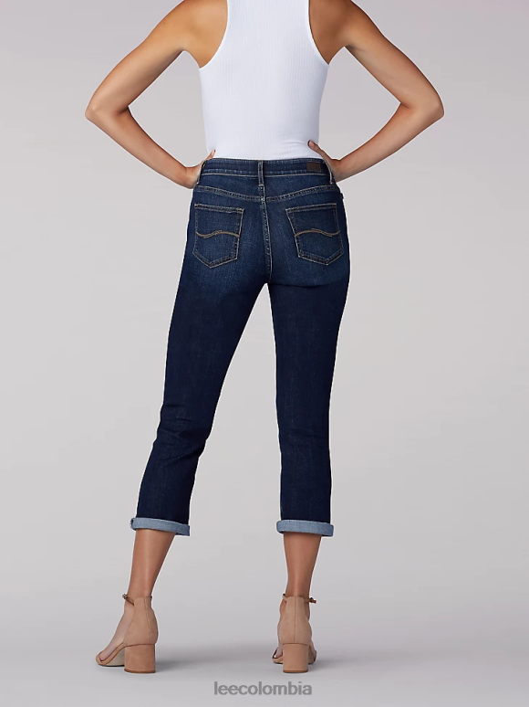 Lee mujer capri ultra lux con movimiento flexible embrujado ropa Z6H6F461 - Image 2