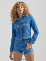 Lee mujer chaqueta de jinete moderna vintage siena brillante ropa Z6H6F410