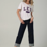 Lee mujer colección europea de vaqueros rectos carol enjuague retro ropa Z6H6F32