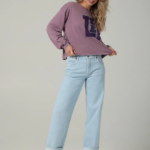 Lee mujer colección europea de vaqueros rectos carol luz retra ropa Z6H6F31