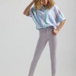 Lee mujer colección europea de vaqueros rectos carol niebla profunda ropa Z6H6F30
