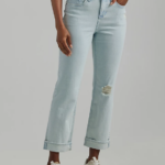 Lee mujer jean novio legendario escarcha blanca ropa Z6H6F3