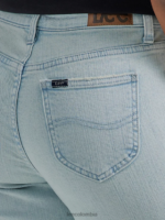 Lee mujer jean novio legendario escarcha blanca ropa Z6H6F3 - Image 5
