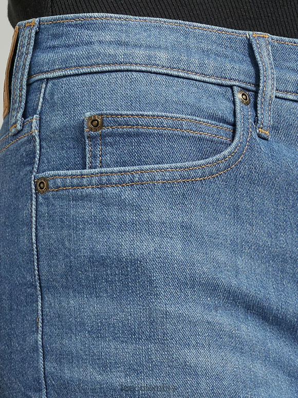 Lee mujer jeans acampanados de talle alto y corte estándar siena brillante ropa Z6H6F163 - Image 6