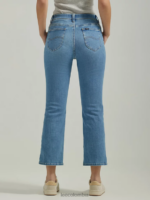 Lee mujer jeans cortos demi boot ultra lux gracia vintage ropa Z6H6F125 - Image 2