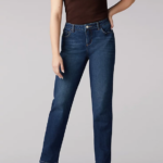 Lee mujer Jeans de pierna recta con ajuste relajado y adelgazamiento instantáneo, ajuste clásico (petite) elis ropa Z6H6F37