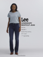 Lee mujer jeans legendarios con corte tipo bota regular herencia se desvanece ropa Z6H6F121 - Image 7