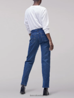Lee mujer jeans originales de corte relajado y pernera recta oscuro premium ropa Z6H6F17 - Image 3