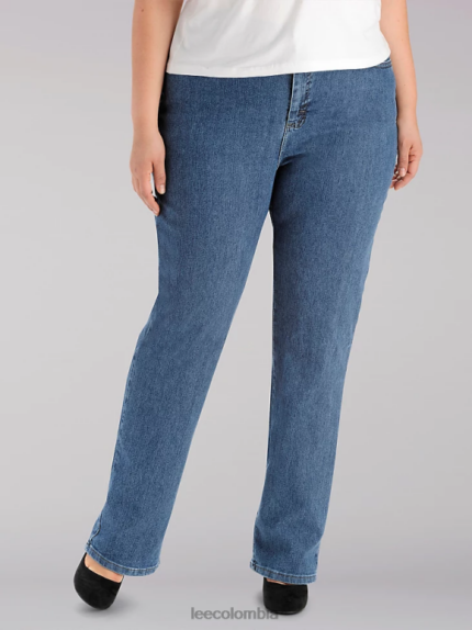 Lee mujer jeans originales de corte relajado y pernera recta (plus) piedra premium ropa Z6H6F38