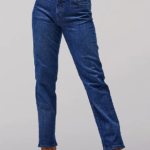 Lee mujer jeans originales de pierna recta y corte relajado (petite) enjuague premium ropa Z6H6F64