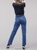 Lee mujer jeans originales de pierna recta y corte relajado (petite) piedra premium ropa Z6H6F65 - Image 4
