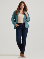 Lee mujer jeans ultra lux con movimiento flexible y ajuste regular con pernera recta (plus) Niágara ropa Z6H6F76 - Image 2