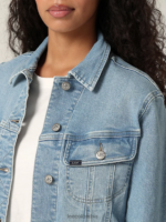 Lee mujer legendaria chaqueta vaquera de corte regular luz del domingo ropa Z6H6F413 - Image 3