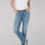 Lee mujer legendario jean recto regular ancla ropa Z6H6F41