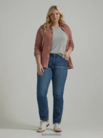 Lee mujer legendario jean recto regular (más) seattle ropa Z6H6F113 - Image 2